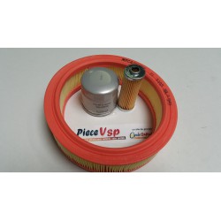 KIT 3 FILTRES ADAPTABLE MOTEUR YANMAR AVEC FILTRE A AIR TYPE AUTOMOBILE