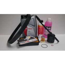 KIT ENTRETIEN ADAPTABLE AIXAM de 1999 à 2008  COMPLET AVEC COURROIE POUR 2 PLACES