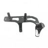 Support moteur et alternateur Ligier / Microcar: DUE acier