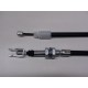 Cable de frein à main Aixam Coupe, Crossline, Crossline et Crossover gamme Impulsion et Vision.