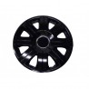 Enjoliveurs  13 pouces effet carbonne noir x4