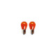 BLISTER 2 AMPOULES CLIGNOTANT ORANGE