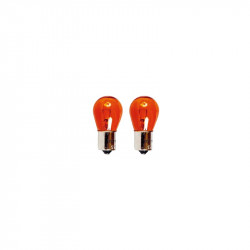 BLISTER 2 AMPOULES CLIGNOTANT ORANGE