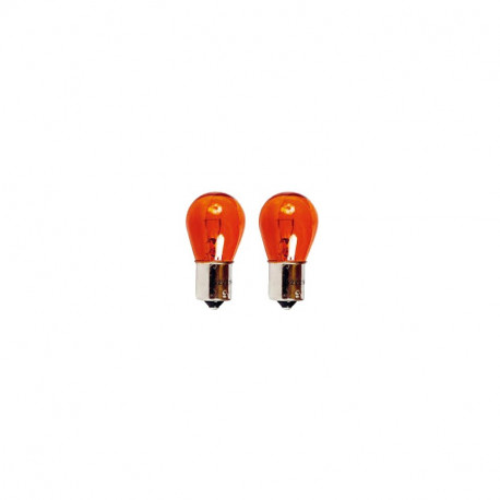 BLISTER 2 AMPOULES CLIGNOTANT ORANGE