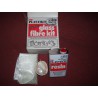 Kit reparation resine et fibre polyester